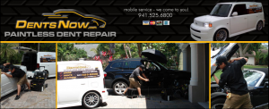 Sarasota mobile paintless dent repair / removal Florida